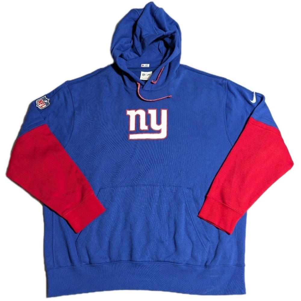 Nike NFL New York Giants Team Issued Hoodie Mens XL Player Issued Jared Osumah